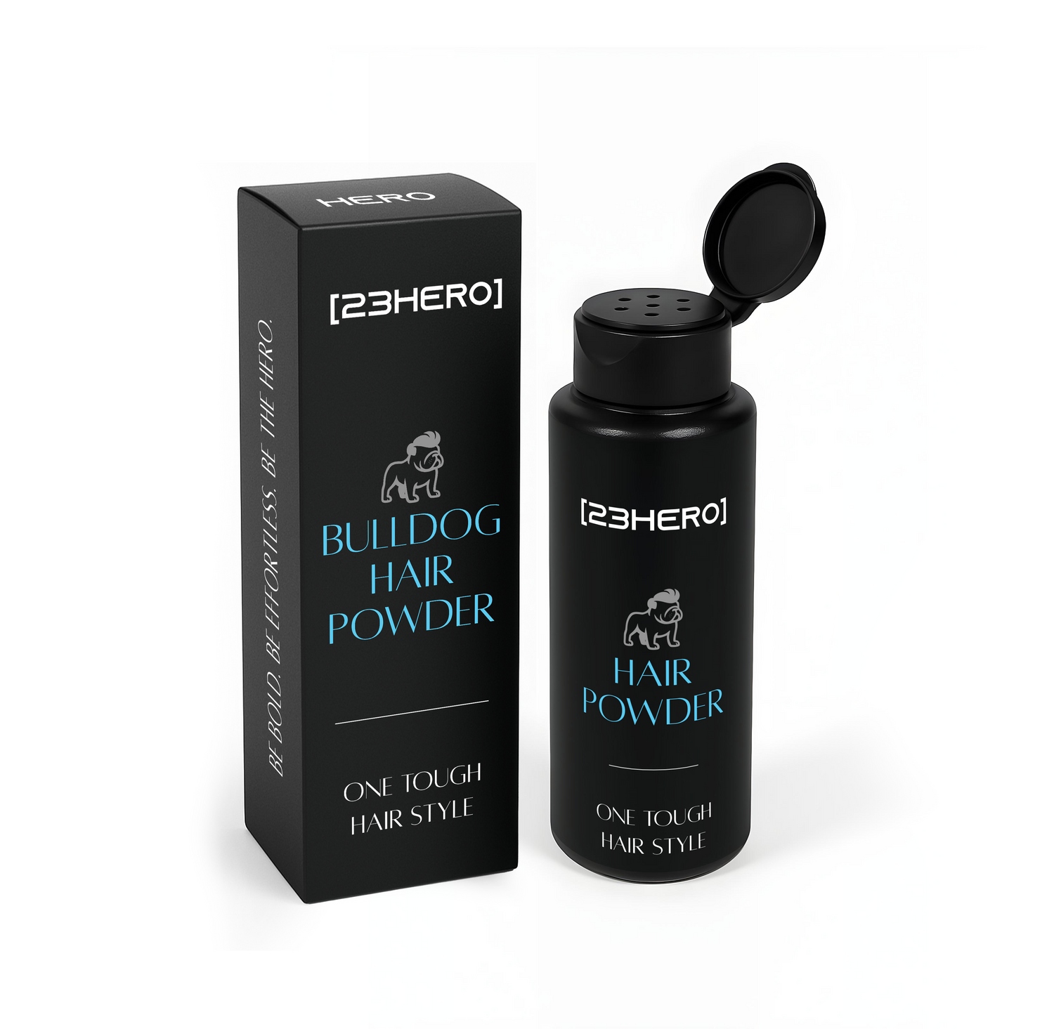 Hair styling powder for men