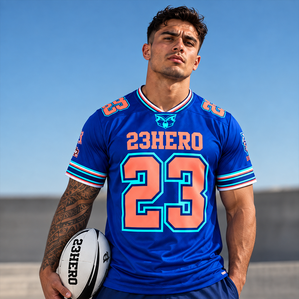 Blue NZ Rugby Jersey