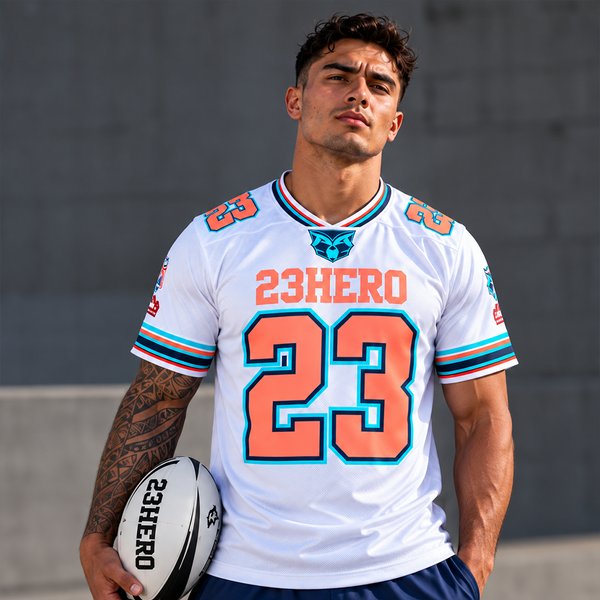 White NZ Rugby Jersey