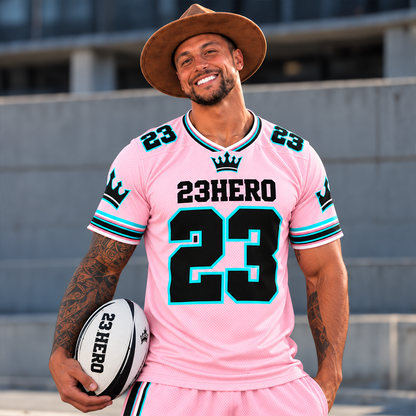 Pink Rugby Jersey