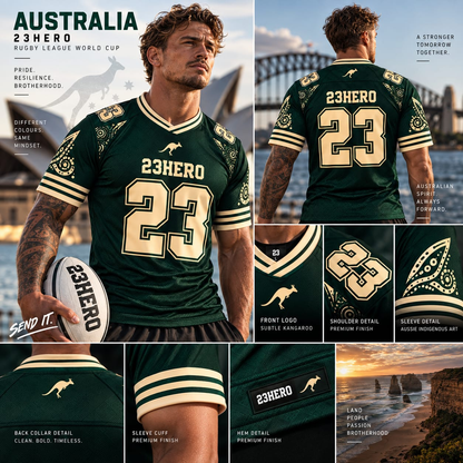 Australia Heritage Rugby Jersey